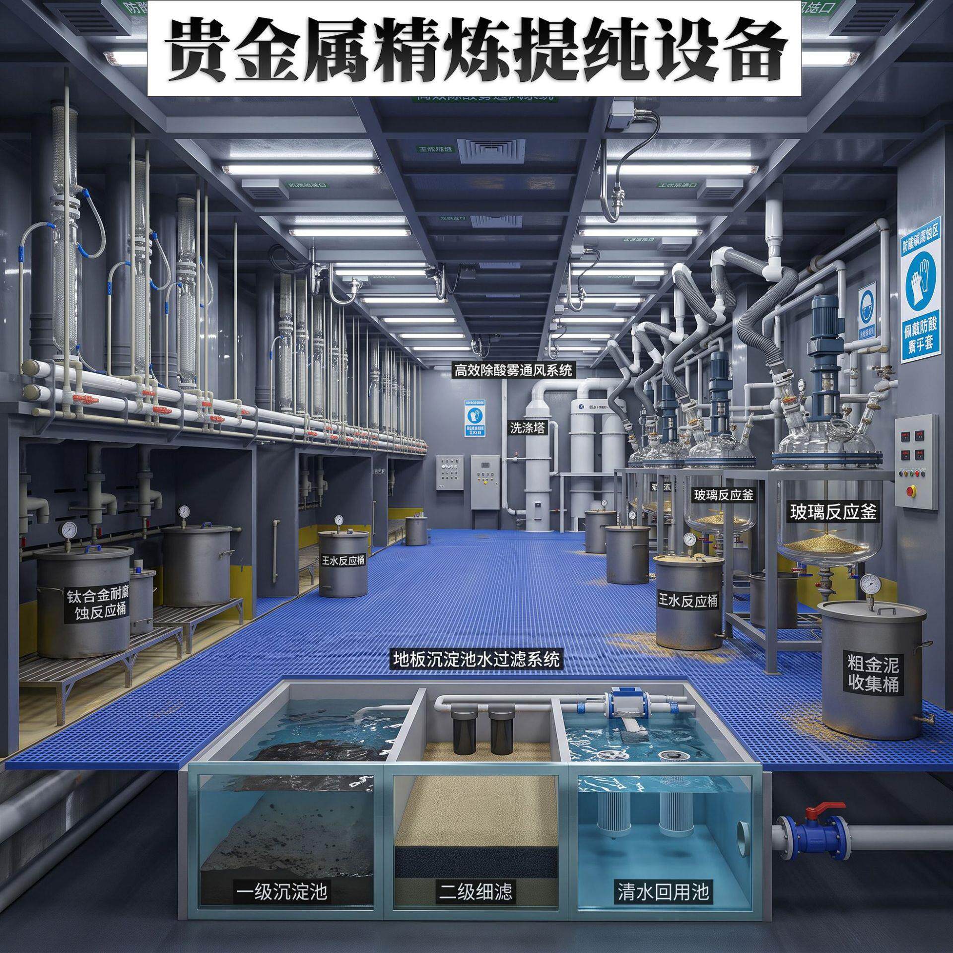 黄金精炼设备提炼机器全套工具电路板提金设备技术贵金属提纯设备