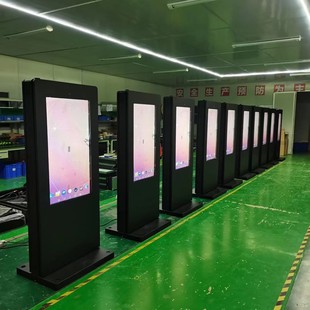 户外广告机显示屏立式防水防雨防晒落地电子屏室外一体机高清高亮