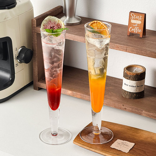 臻皿ins商用大容量高脚鸡尾酒杯