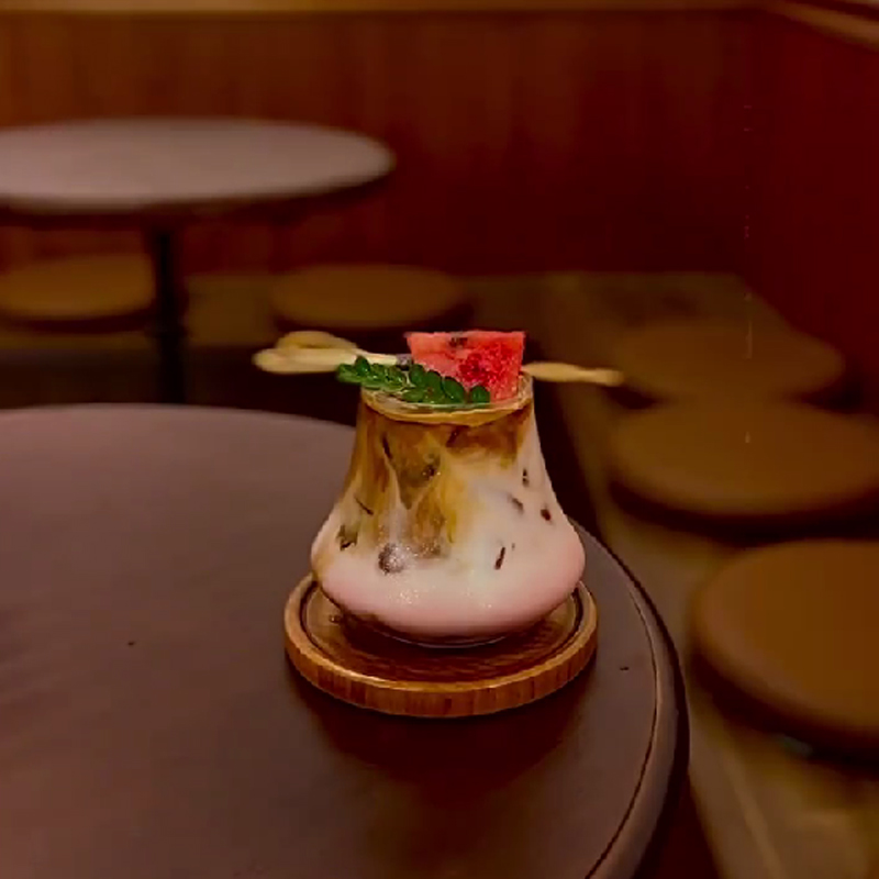 ins风冰美式咖啡杯小众设计玻璃杯拿铁冷萃杯早餐牛奶果汁冷饮杯