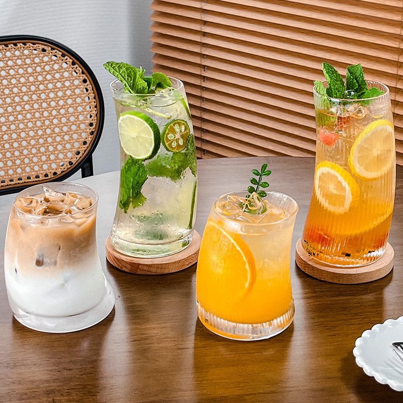 鸡尾酒杯果汁杯果茶杯月牙杯莫吉托杯创意玻璃杯酒杯无铅玻璃餐厅,餐饮具,玻璃杯,淘宝优惠券,粉丝福利购,淘宝优惠卷