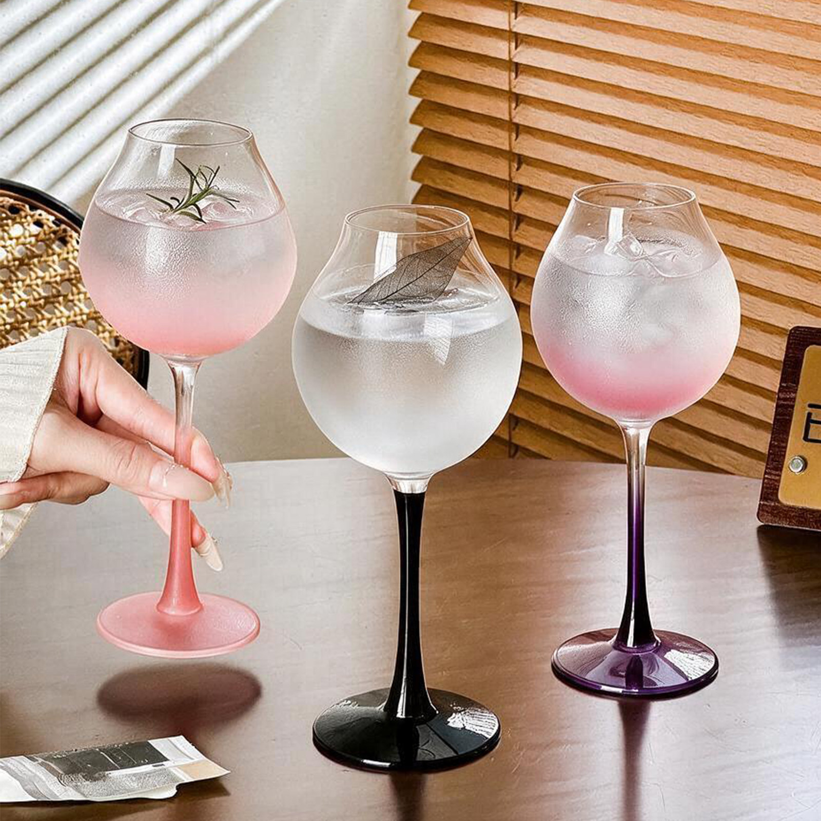 臻皿ins创意特调果酒咖啡闻香杯