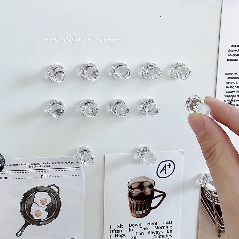 冰箱贴磁吸冰箱贴磁铁磁贴磁性白板磁力贴洞洞板磁扣磁力扣留言贴