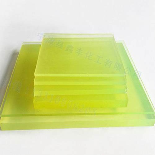 .耐磨高强度牛筋板 聚氨酯制品 零切钻孔开槽聚氨酯PU板