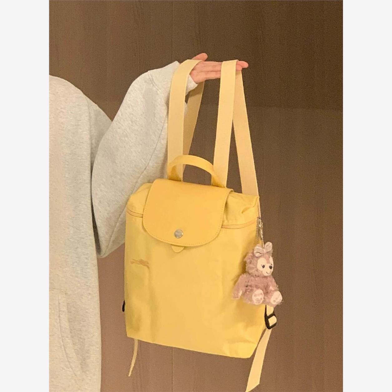 大容量包包2025新款百搭双肩包女韩版休闲书包高级感外出旅行背包