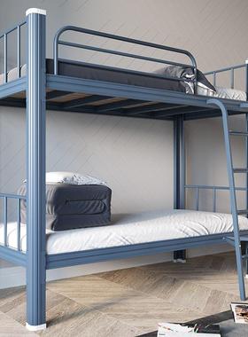 加人厚上下铺架铁床层高低床两铁艺35914床学生双员工宿舍落地爬