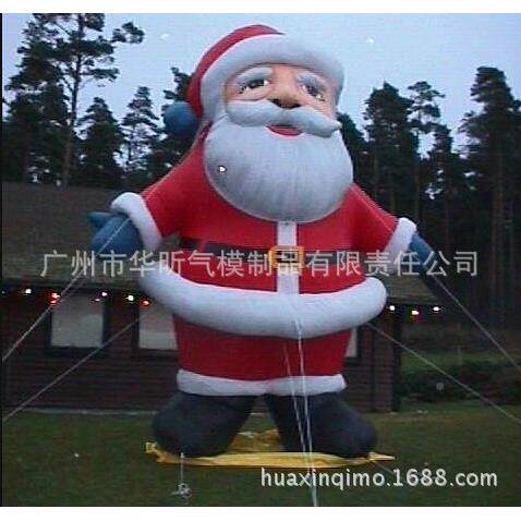 圣圣诞用品充气诞老人气模 兰座充气气模