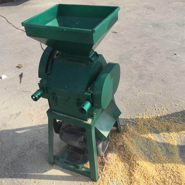 家用型子挤扁机麦TXH豆子压扁机 粮 食挤扁小机 富民机械