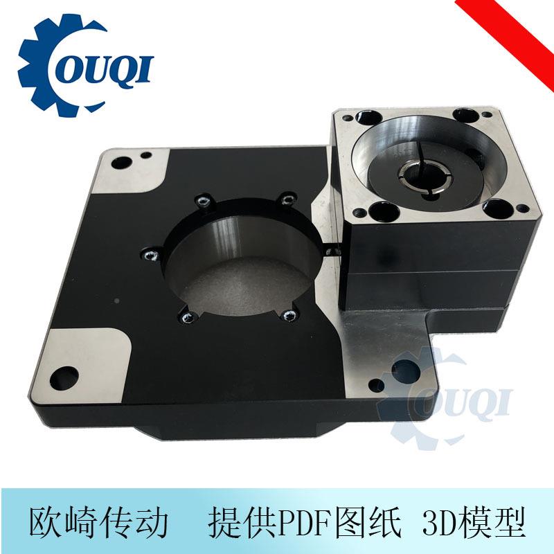 N85中空旋旋转平台4DRN85-5D00WR伺服分度盘精密中空转盘减速机