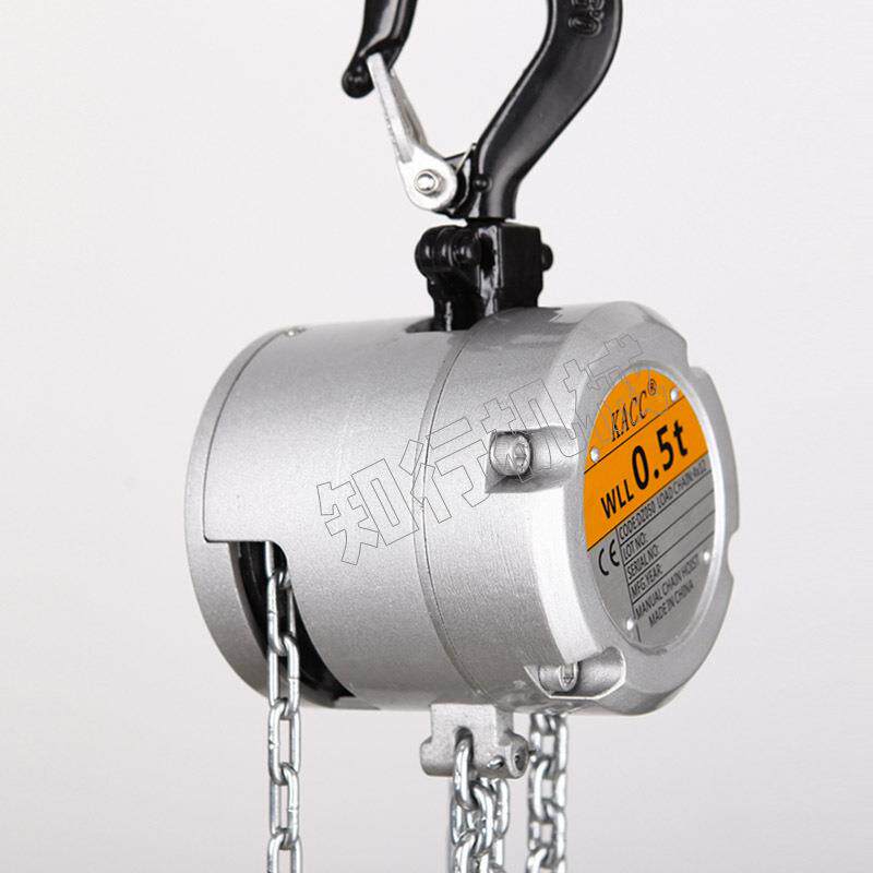 KCC铝金手拉葫芦 迷你DZ 0.25倒链A0.25/0葫.5/1吨3米小型手动铝