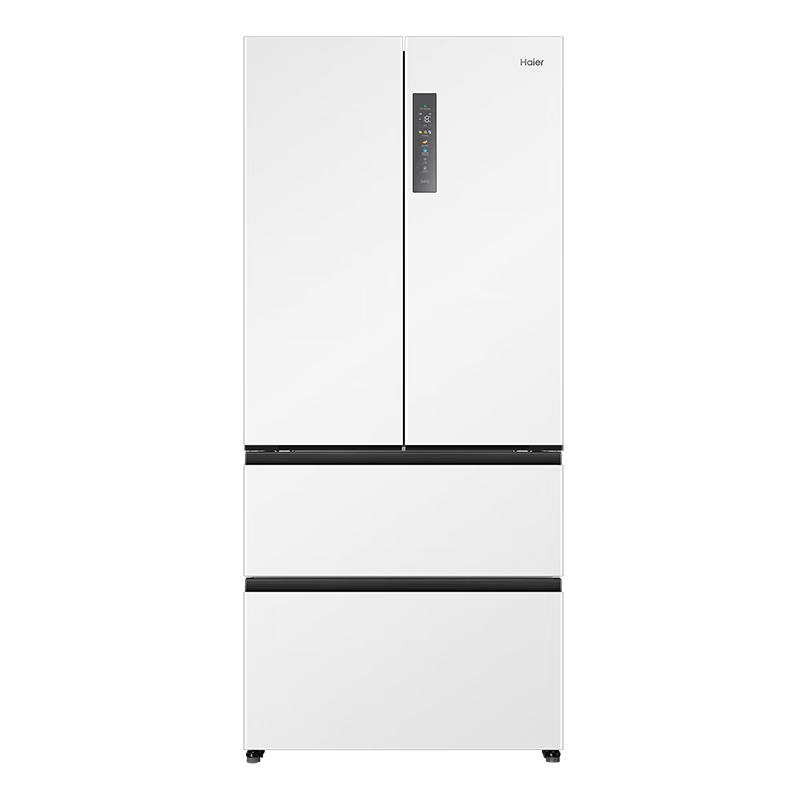 Haier/海尔 BCD-500WGHFD4DW9U1白冰箱500升法式多门零嵌干湿分储