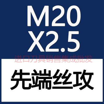 德国镀钛加大精度螺旋先端丝攻OH4/5/6G电镀前丝锥M2.5M3-M20