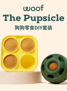 美国Woof Pupsicle狗狗丰容玩具耐咬解闷解暑防拆家TUDOU宠物用品