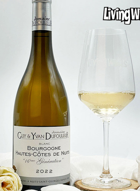 法国勃艮第霞多丽白葡萄原瓶进口上夜丘多福乐酒庄干白村庄级AOC