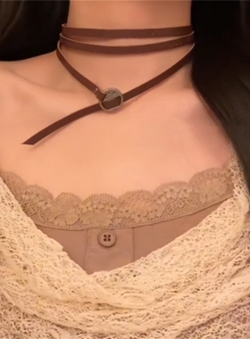小众复古choker项圈女