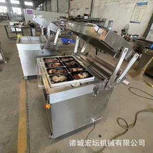 生鱼片体海鲜真空大B102贴体包装 机 机型覆膜贴包 空包装 全自动真