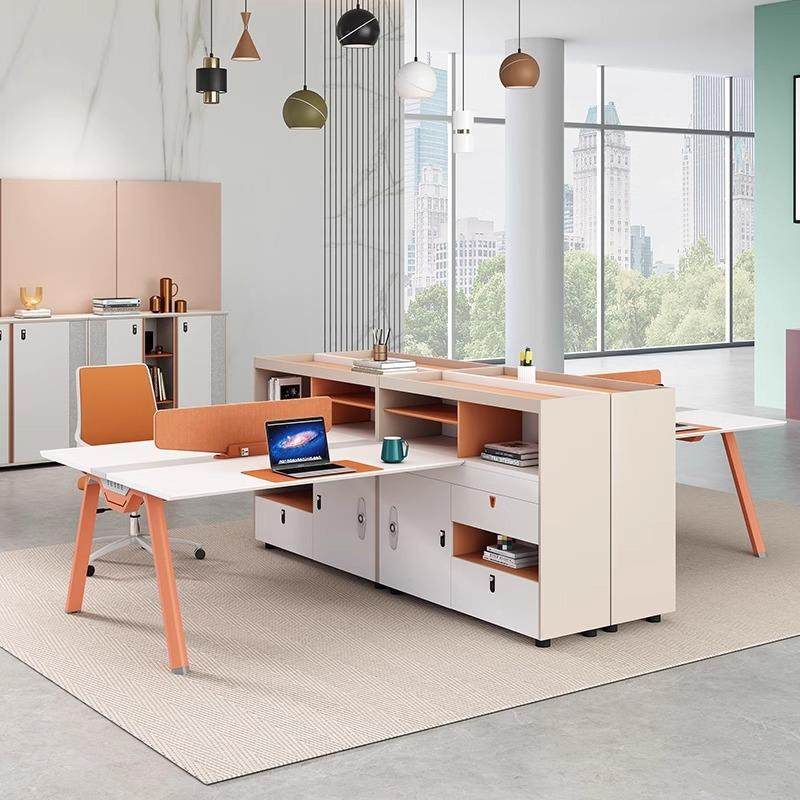 定制办公桌椅组简约现代职员四桌人合YY-1314屏风卡座工位办公桌,商业/办公家具,办公电脑桌,淘宝优惠券,粉丝福利购,淘宝优惠卷