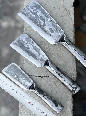 精磨锻打小柴刀锋利鳝鱼刀竹篾匠刀破竹劈柴砍树农用弯头柴小镰刀