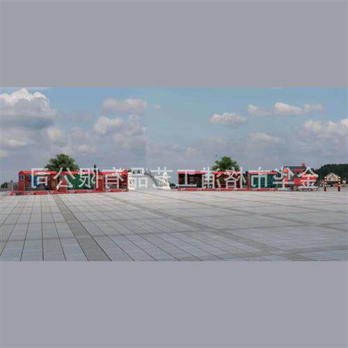 定制大型金属火车头和火车车厢厂家大火车模型景区广场小品雕塑