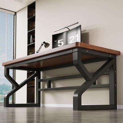 电脑桌时尚升级款实木桌家用卧室小型工作台学生学习桌简约电竞桌