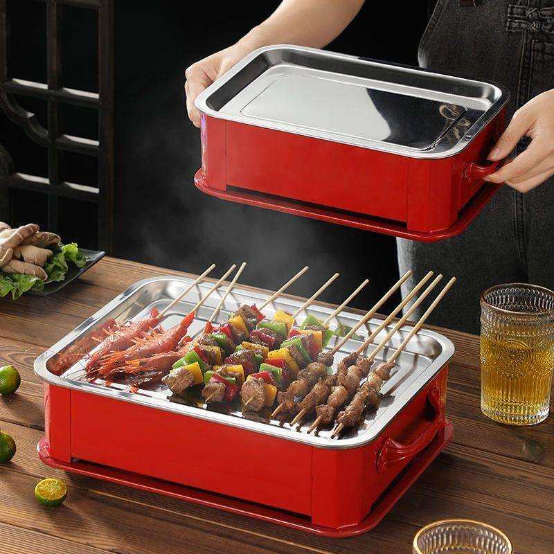 加厚款不锈钢烧烤炉无烟摆摊保温烧烤架商用羊腿串烤炉烧烤加热炉,畜牧/养殖物资,畜牧/养殖器械,淘宝优惠券,粉丝福利购,淘宝优惠卷