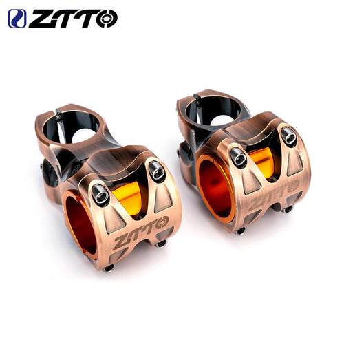 ZTTO自行车把立0度31.8*35MM山地车铝合金短把立古铜立管骑行配件