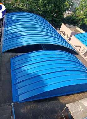 废气处理玻璃钢污水池盖板密封玻璃钢弧形盖板耐腐蚀耐压强耐晒