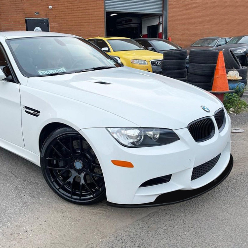 适用宝马3系 M3 E90 E91 E92 E93 2006-2013 前包角前唇前铲改装
