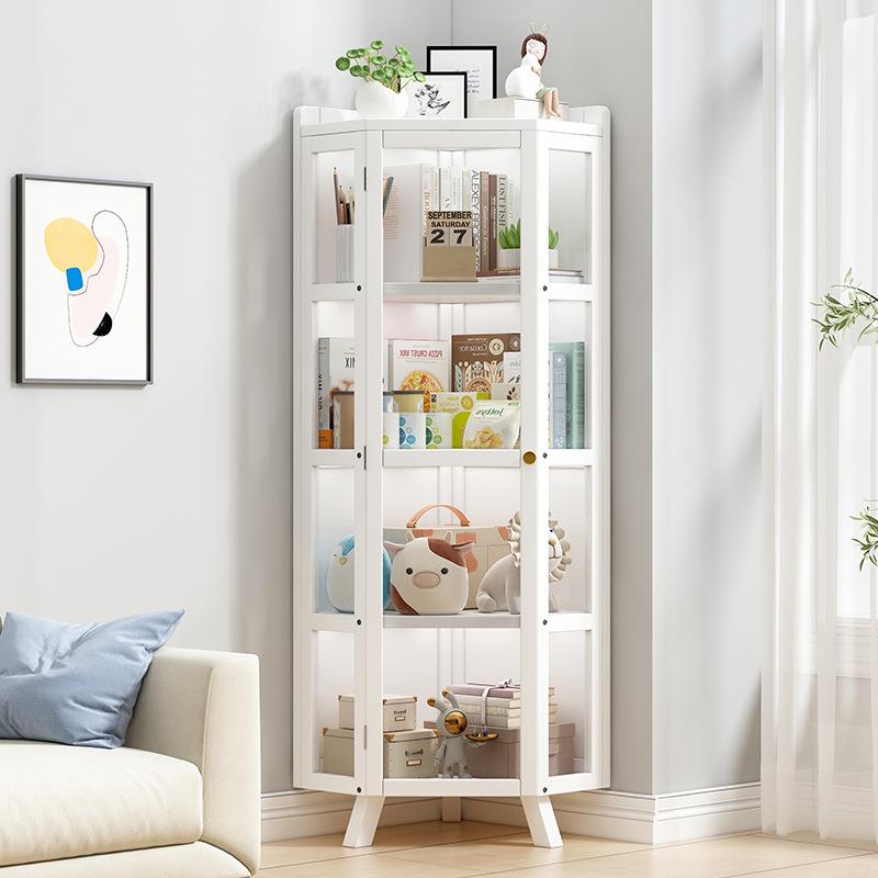 转角置物架转角柜墙角柜欧式墙边三角柜边角收纳柜客厅卧室拐角柜