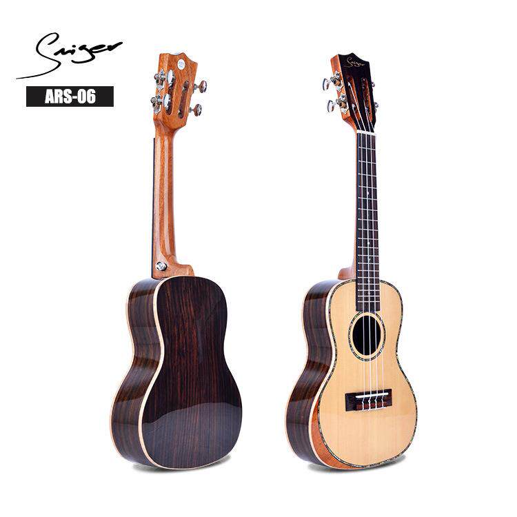 乐器Ukulele24寸夏威夷尤克里里小吉他手臂托云杉单板直销