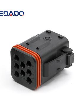 132008-001国产8孔汽车连接器接插件线束插头