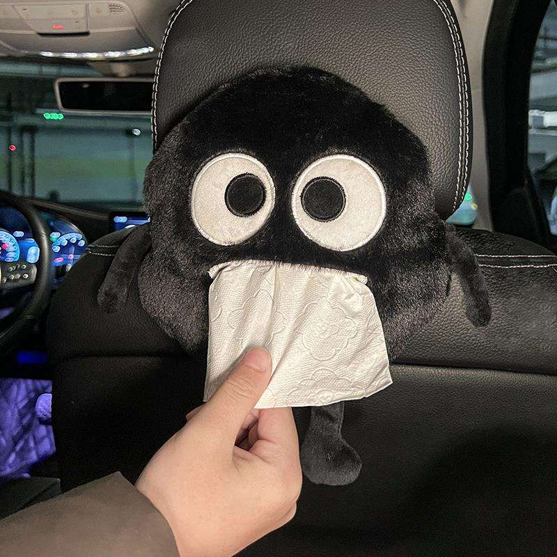 车载纸巾盒通用挂式遮阳板扶手箱椅背卡通车用车内纸巾抽抽纸袋女
