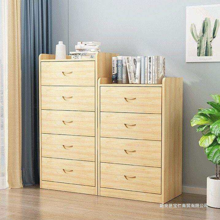 实木斗柜客厅抽屉储物柜木柜子卧室松木收纳柜三四五六斗柜床头柜