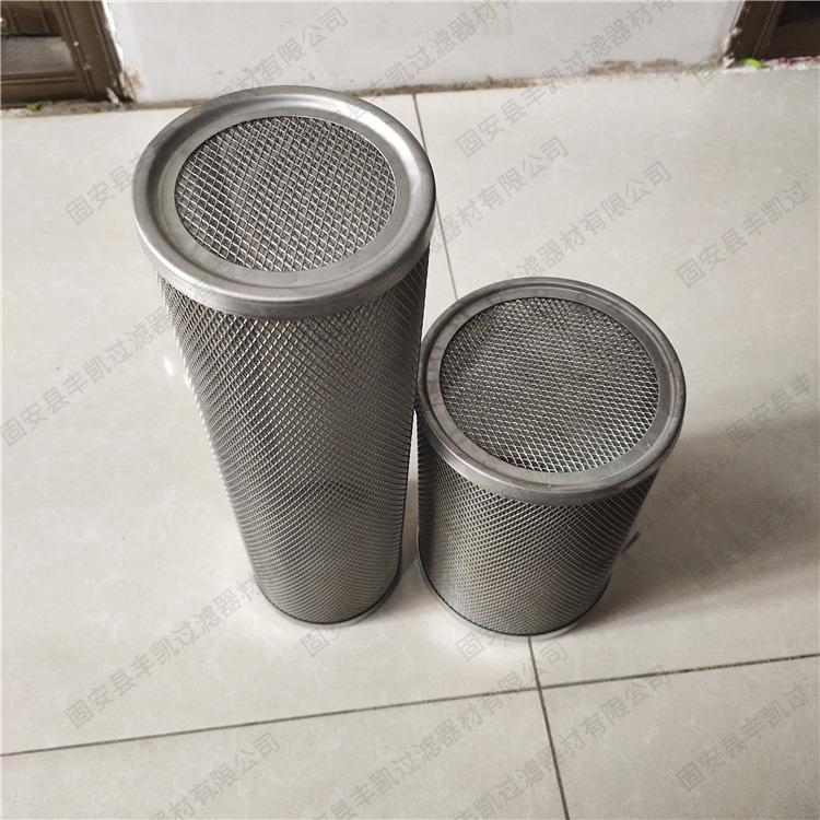 不锈钢过滤筒油污水分离器法兰焊接304地漏油漏过滤网