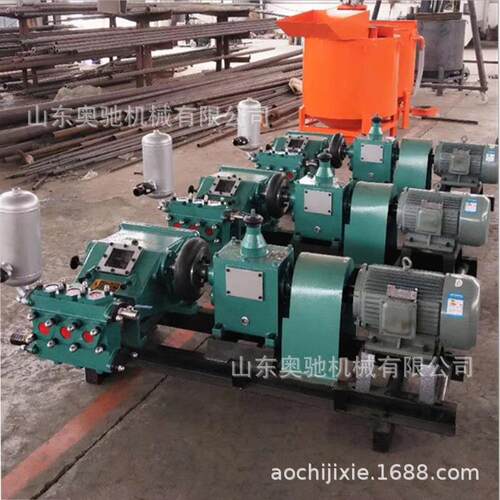 BW150泥浆泵注浆机卧式矿用注浆泵BW160三缸单作用卧式往复活塞