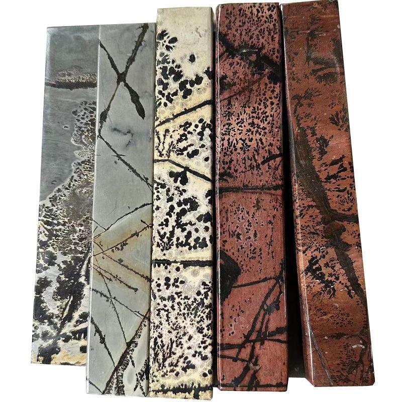 广西国画山水石镇纸笔筒天然奇石文房四宝支持