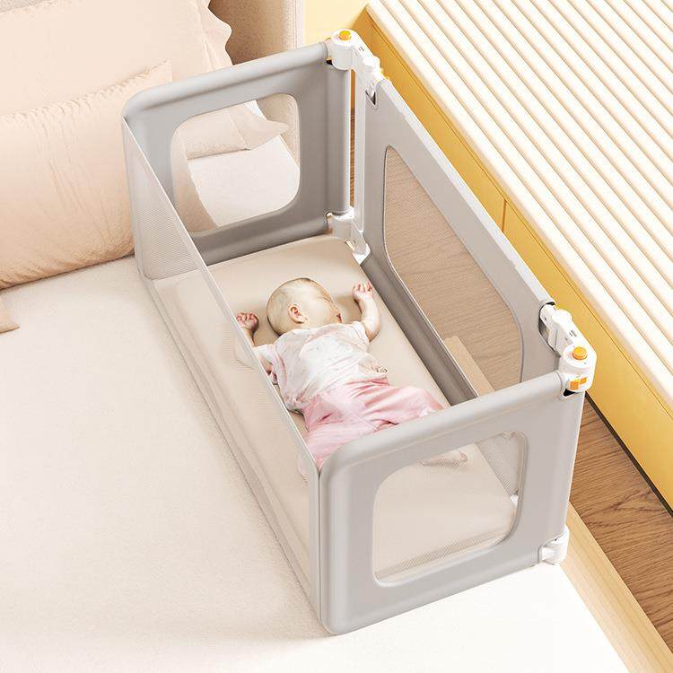 多功能床护栏可移动便携免安装床中床婴儿床新生儿防压挡板