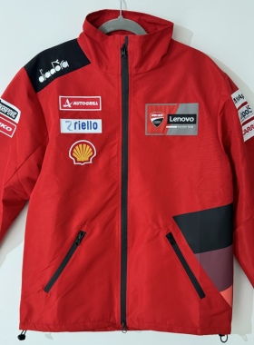 杜卡迪23GP骑行服防风防水软壳外套摩托车厂队服DUCATI男女冲锋衣