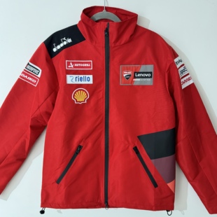 杜卡迪23GP骑行服防风防水软壳外套摩托车厂队服DUCATI男女冲锋衣