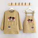 爆款 卡通反穿罩衣家用厨房做饭可定制工作服耐脏围裙 舒适透气长袖