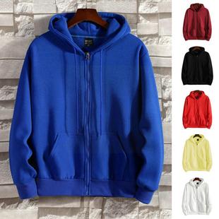 Plush and thick zippered hoodie 加绒加厚拉链连帽衣可印制logo