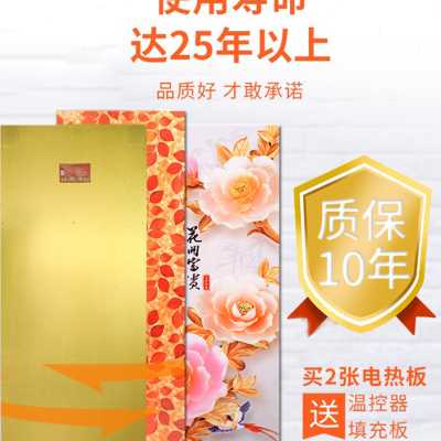 三宝无辐射电热炕板家用榻榻米加热板碳纤维加热板电火炕取暖电暖