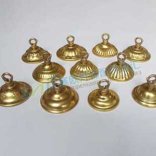 纯铜吊钩吊环鸟笼灯笼挂钩水晶灯吊灯吸顶盘灯座底座灯饰灯具配件