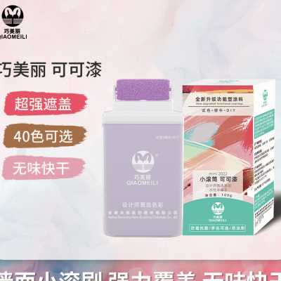 网红小小漆墙面乳胶漆旧墙翻新修复墙壁涂鸦遮盖自刷补墙膏修补漆