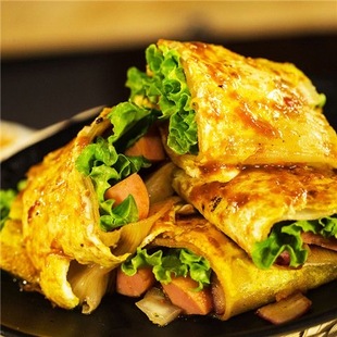 适合减脂期代餐食物低脂低卡无糖烤冷面东北街头小吃铁板烤冷面片早餐家用速食面饼10片装代餐饱腹网红爆款8090儿时回忆夜宵小吃