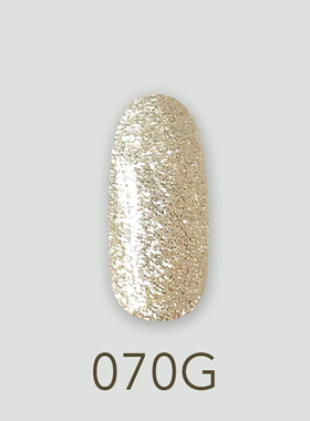 日本MD甲油胶070冰晶闪粉珍珠色沙滩金色闪耀夏日美甲店专用