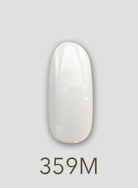 日本MD甲油胶359灿烂白实色白色极致白系列美甲店专用