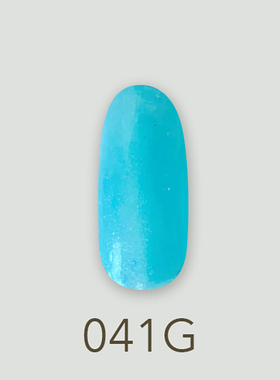 日本MD甲油胶041电蓝闪粉蓝色青色冰雪女王系列美甲店专用