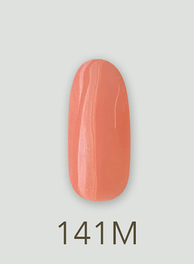 日本MD甲油胶141拿铁粉实色红色亲密肌肤系列美甲店专用
