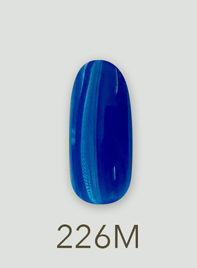 日本MD甲油胶226绅士蓝实色深蓝色奥秘深海系列美甲店专用